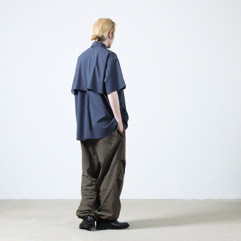 PAPERSKY WEAR(ڡѡ) MAGAZINE CHECK BIG HALF SHIRT