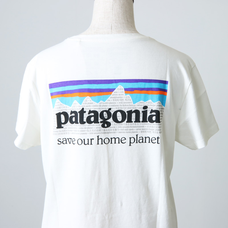 PATAGONIA (パタゴニア) W's P-6 Mission Organic T-Shirt / ウィメンズ・P-6  ミッション・オーガニック・Tシャツ