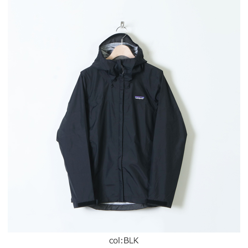色→黒Patagonia Torrent Shell Jacket トレントシェル