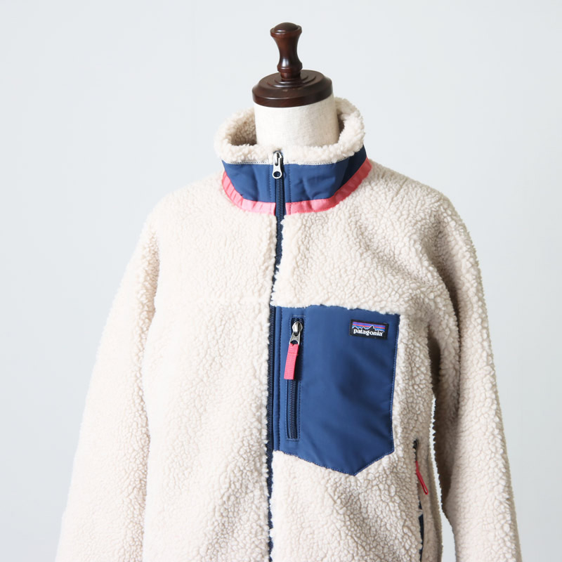 patagoniaキッズレトロXジャケットSサイズ - キッズ服(100cm~)