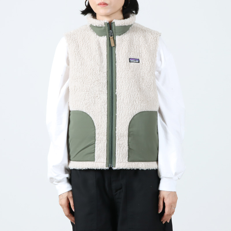 656192019年製サイズパタゴニア Kids' Retro-X Vest XL NAIB レトロ