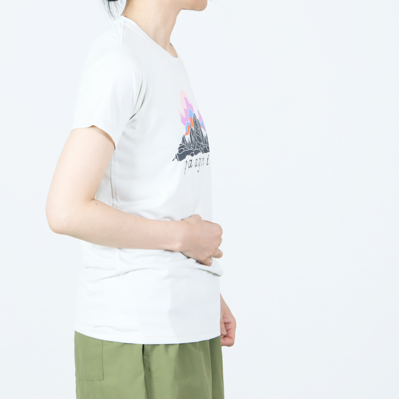 PATAGONIA(�ѥ����˥�) W's Cap Cool Daily Shirt - Fitz Roy Nimbus