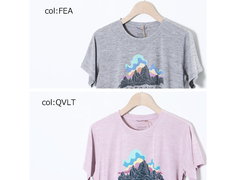 PATAGONIA(�ѥ����˥�) W's Cap Cool Daily Shirt - Fitz Roy Nimbus