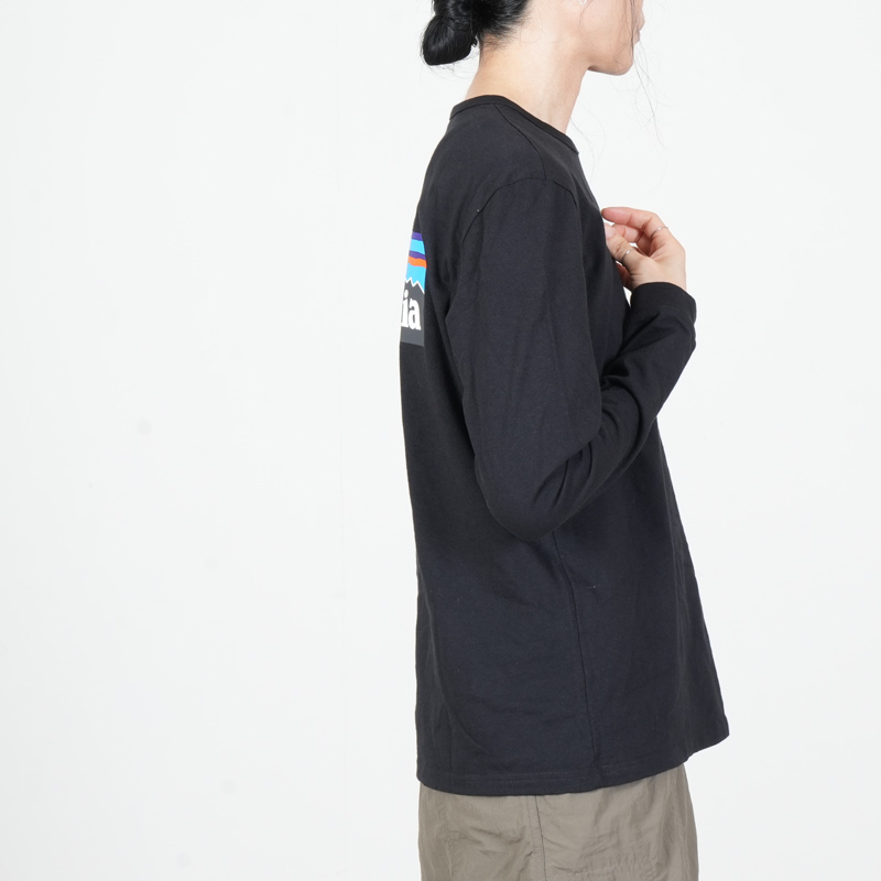 PATAGONIA(�ѥ����˥�) W's L/S P-6 Logo Responsibili-Tee
