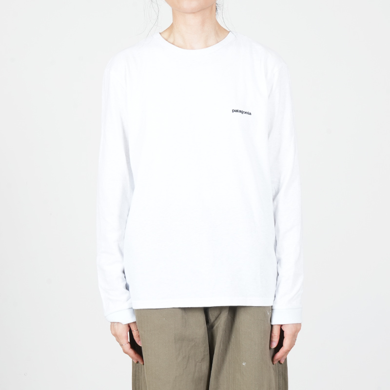 PATAGONIA(�ѥ����˥�) W's L/S P-6 Logo Responsibili-Tee