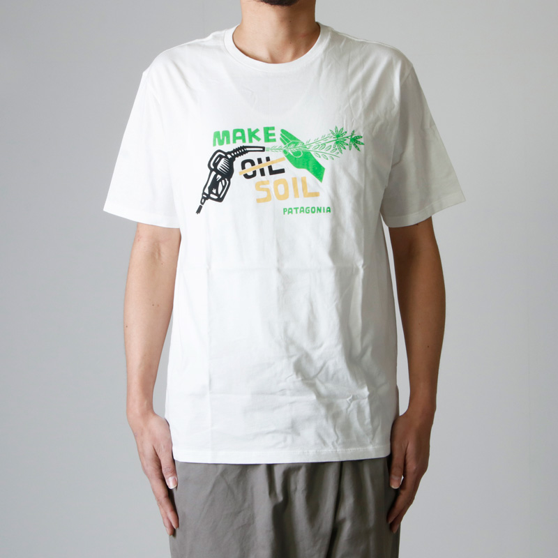 Patagonia パタゴニア M S Make Soil Organic T Shirt メンズメイクソイルオーガーニックtシャツ