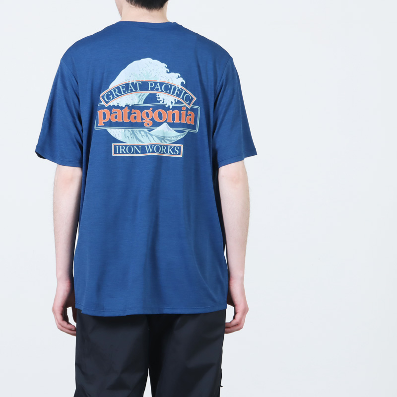 PATAGONIA(�ѥ����˥�) M's Cap Cool Daily Shirt - Great Waves