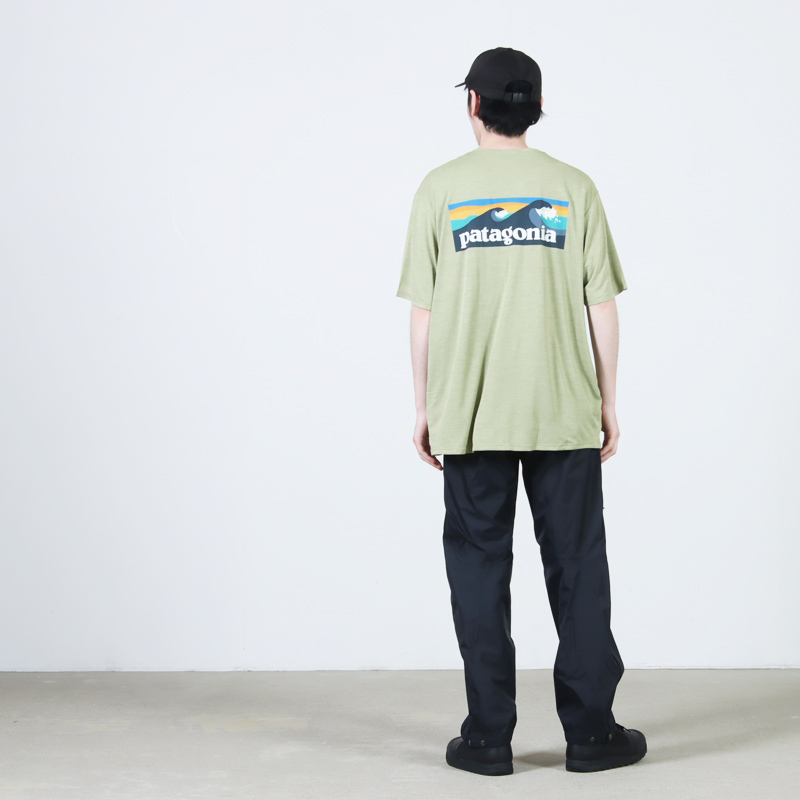 PATAGONIA(�ѥ����˥�) M's Cap Cool Daily Shirt - Boardshort Logo