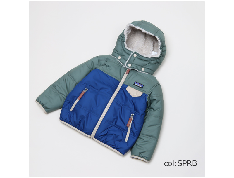 PATAGONIA (パタゴニア) Baby Reversible Tribbles Hoody / ベビー リバーシブル トリブルズフーディ