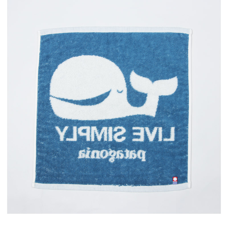 PATAGONIA(ѥ˥) Imabari Face Towel whale
