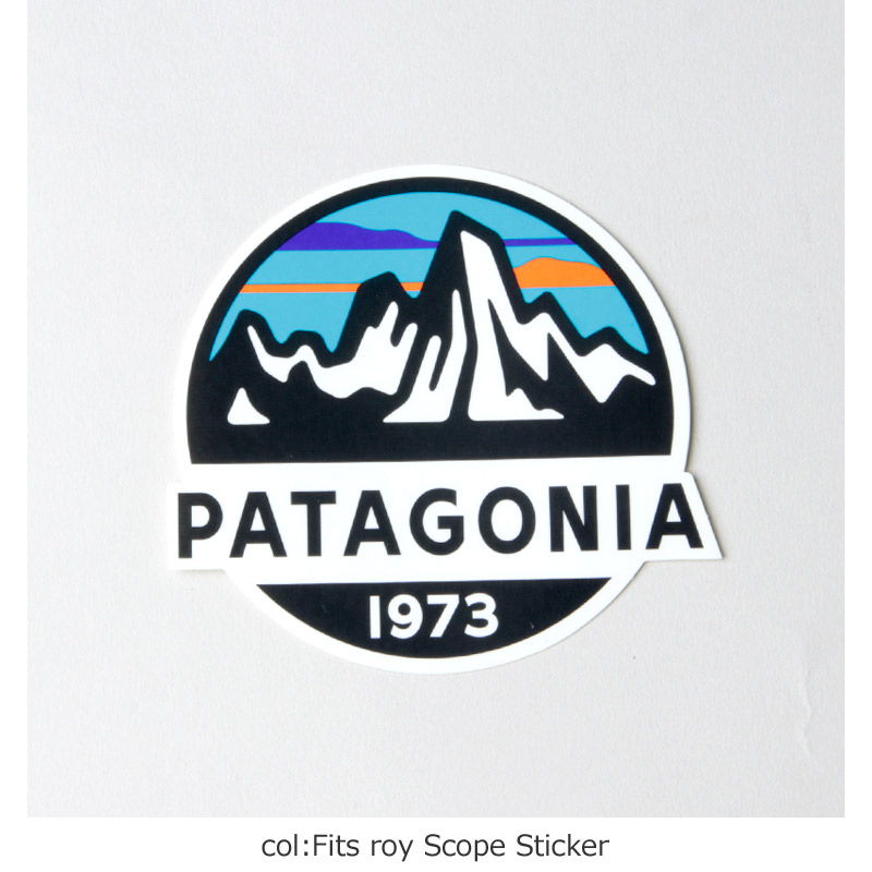 PATAGONIA (パタゴニア) Fitz roy Scope Sticker / フィッツロイ