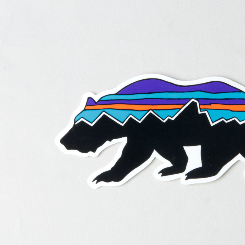 PATAGONIA(ѥ˥) Fitz Roy Bear Sticker