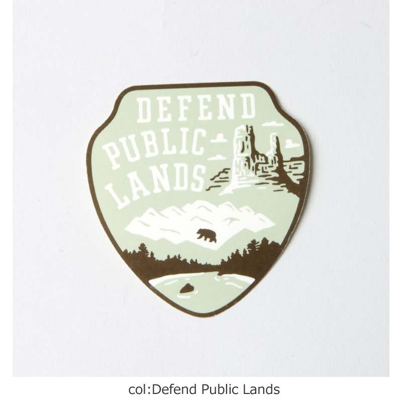 PATAGONIA(ѥ˥) Defend Public Lands Sticker