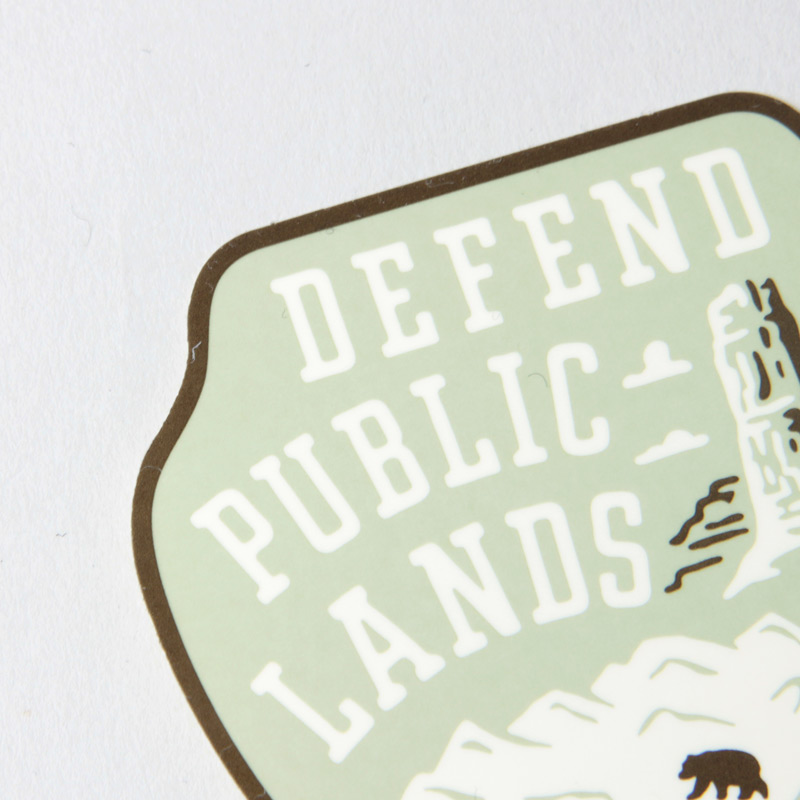 PATAGONIA(ѥ˥) Defend Public Lands Sticker