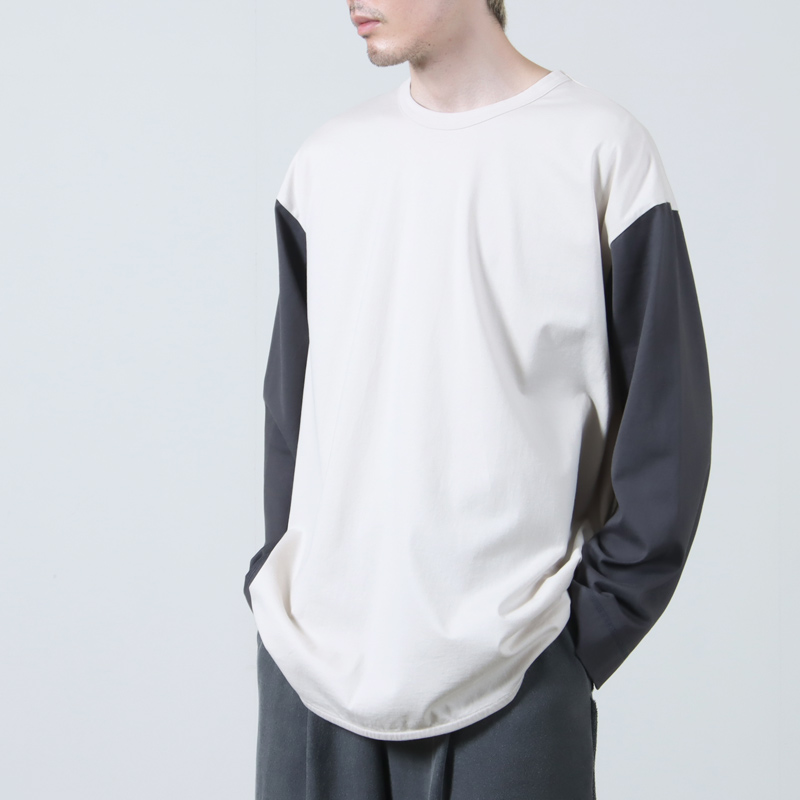 PERS PROJECTS(ѡץ) OLIVER L/S TEE 2 TONE