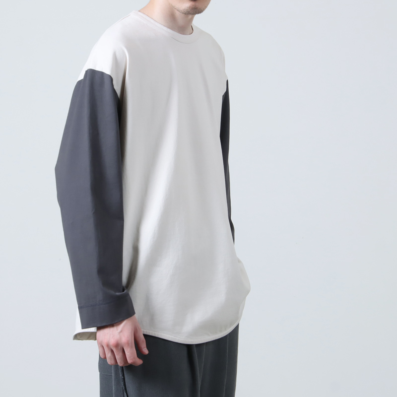 PERS PROJECTS(ѡץ) OLIVER L/S TEE 2 TONE