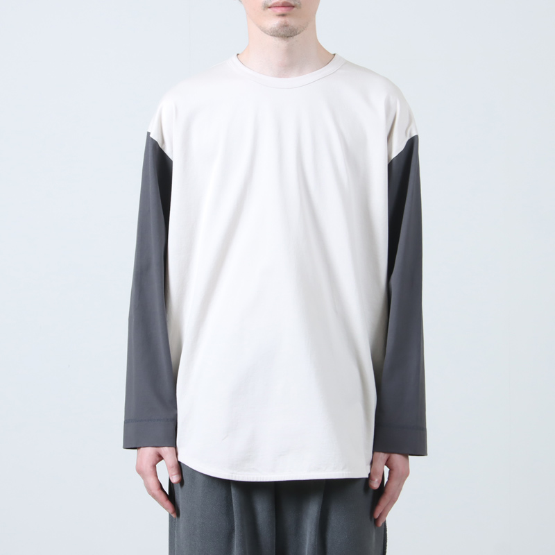 PERS PROJECTS(ѡץ) OLIVER L/S TEE 2 TONE