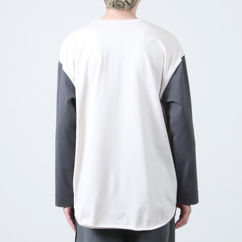 PERS PROJECTS(ѡץ) OLIVER L/S TEE 2 TONE