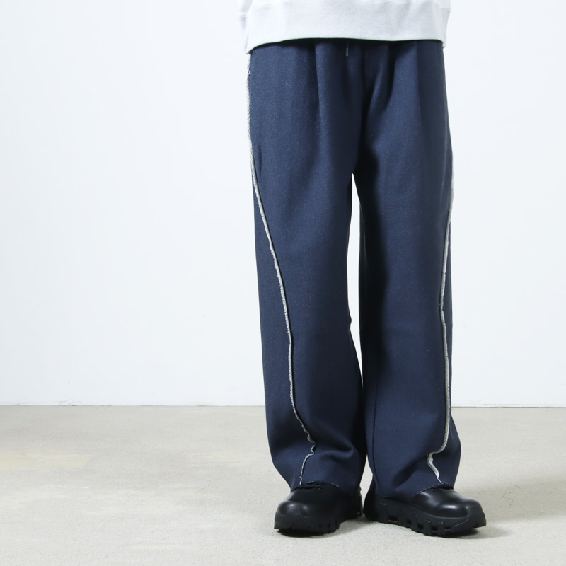 PERS PROJECTS(ѡץ) HAKEEM TWIST TROUSERS TOP NAVY