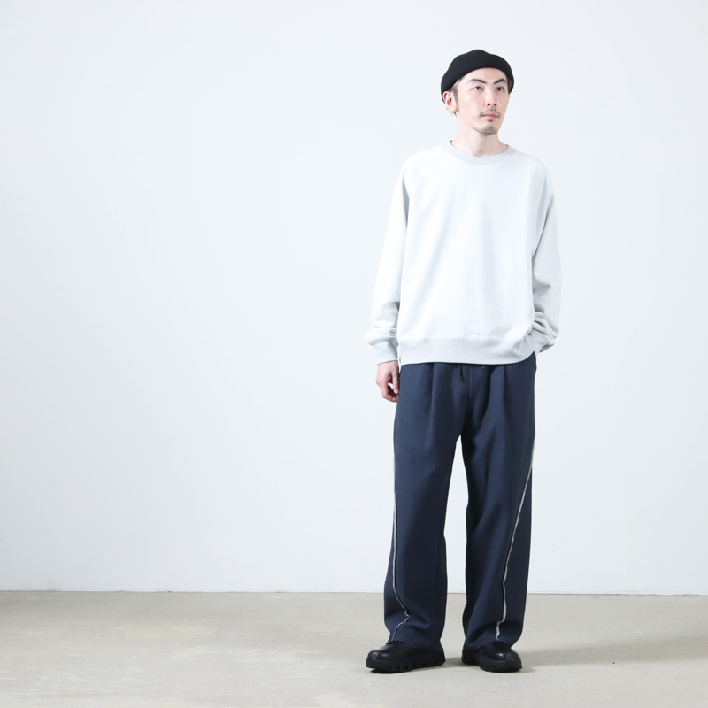 PERS PROJECTS(ѡץ) HAKEEM TWIST TROUSERS TOP NAVY