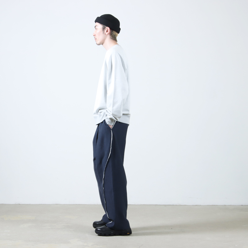 PERS PROJECTS(ѡץ) HAKEEM TWIST TROUSERS TOP NAVY