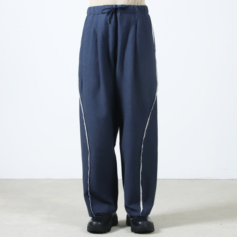 PERS PROJECTS(ѡץ) HAKEEM TWIST TROUSERS TOP NAVY