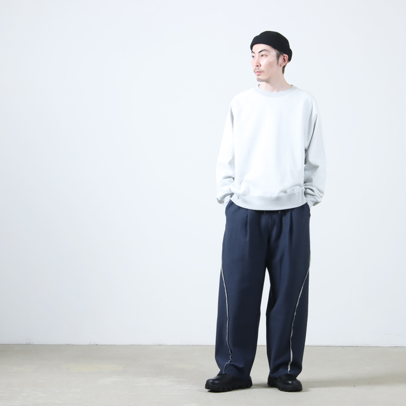 PERS PROJECTS(ѡץ) HAKEEM TWIST TROUSERS TOP NAVY