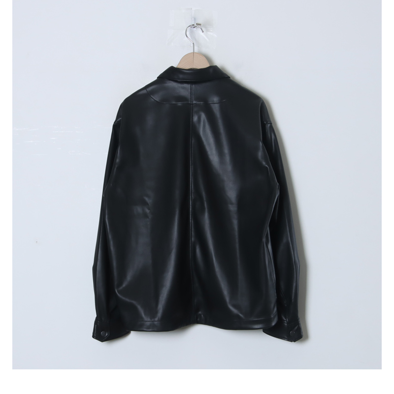 PERS PROJECTS(ѡץ) JENS SHORT BLOUSON vegan leather