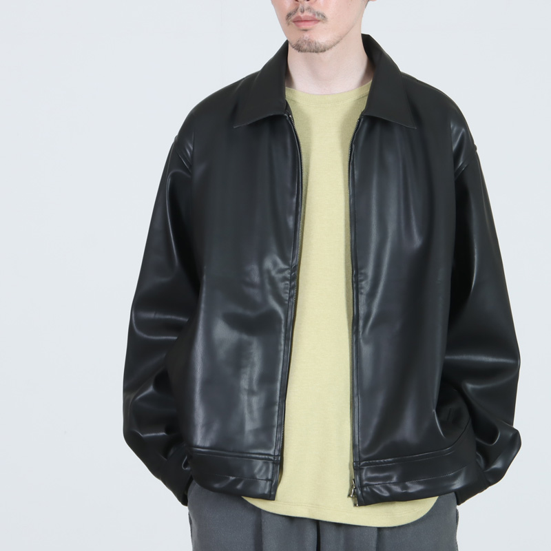 PERS PROJECTS(ѡץ) JENS SHORT BLOUSON vegan leather