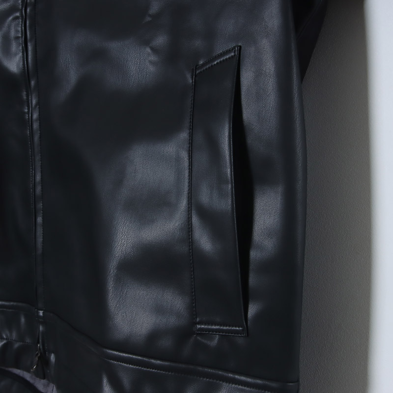 PERS PROJECTS(ѡץ) JENS SHORT BLOUSON vegan leather