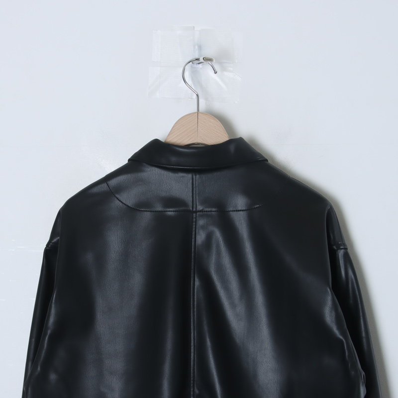 PERS PROJECTS(ѡץ) JENS SHORT BLOUSON vegan leather