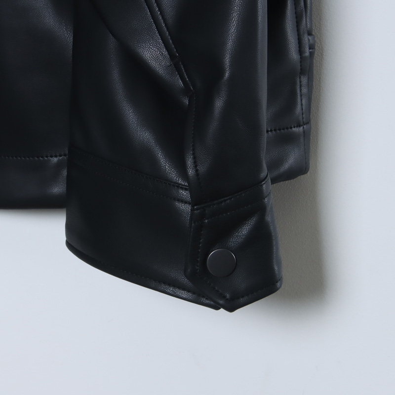 PERS PROJECTS(ѡץ) JENS SHORT BLOUSON vegan leather