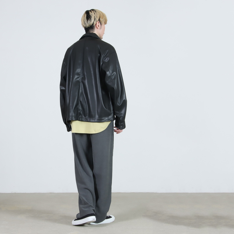PERS PROJECTS(ѡץ) JENS SHORT BLOUSON vegan leather