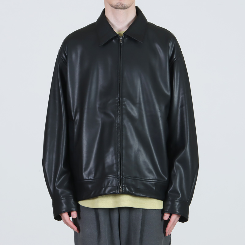PERS PROJECTS(ѡץ) JENS SHORT BLOUSON vegan leather