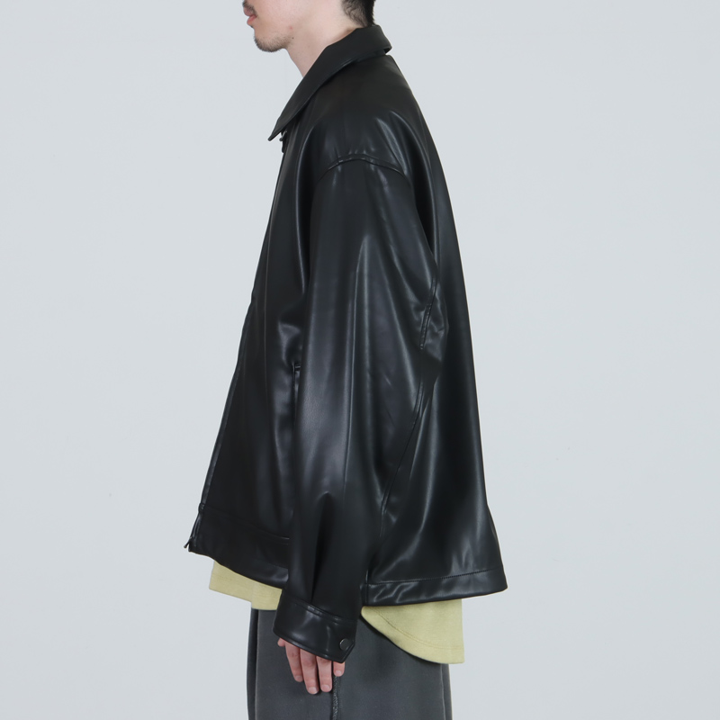 PERS PROJECTS(ѡץ) JENS SHORT BLOUSON vegan leather