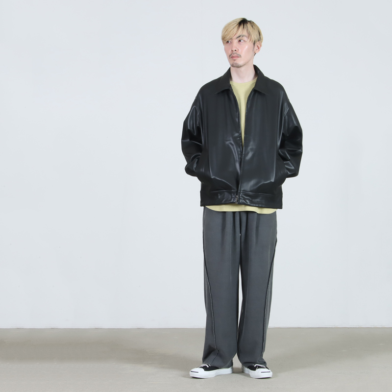 PERS PROJECTS(ѡץ) JENS SHORT BLOUSON vegan leather