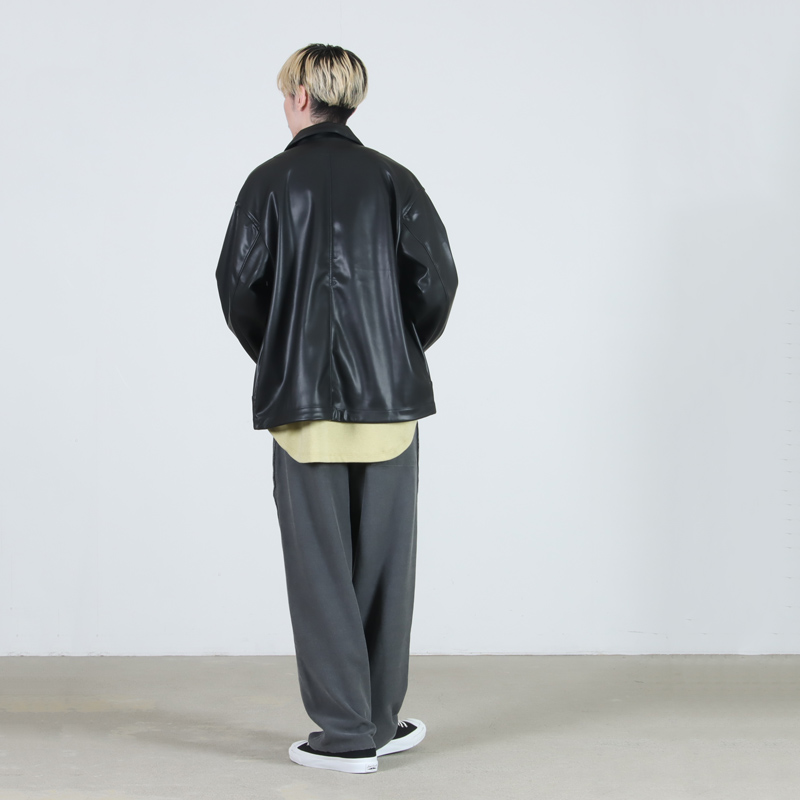 PERS PROJECTS(ѡץ) JENS SHORT BLOUSON vegan leather