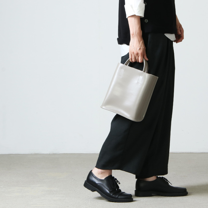 PIENI  TOTE S[BLACK×NATURAL]