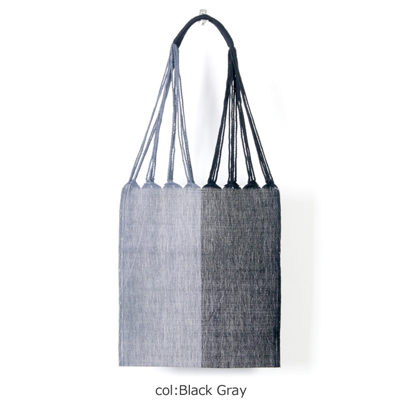 pips(ԥåץ) HAMMOCK BAG black gray bicolor