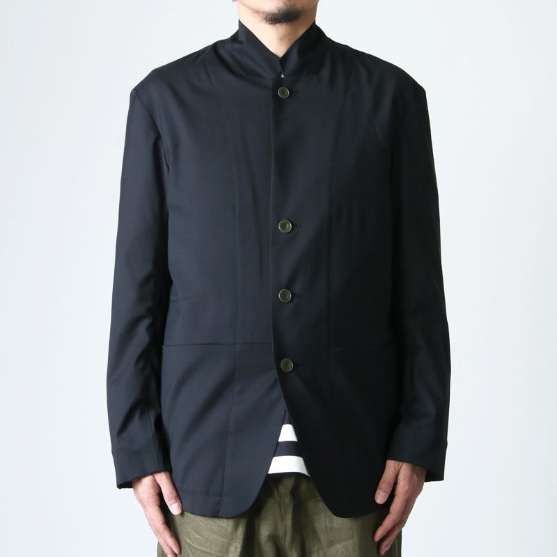 POLYPLOID (ポリプロイド) STAND COLLAR SUIT JACKET C / スタンド