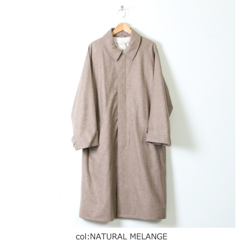 メール便に限り送料無料！！ POLYPLOID ポリプロイド LONG COAT C