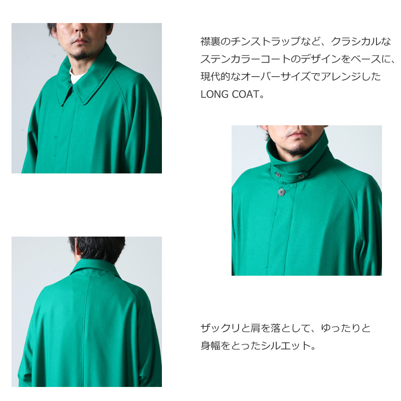 海外花系 代表作 POLYPLOID LONG COAT TYPE A ロングコート