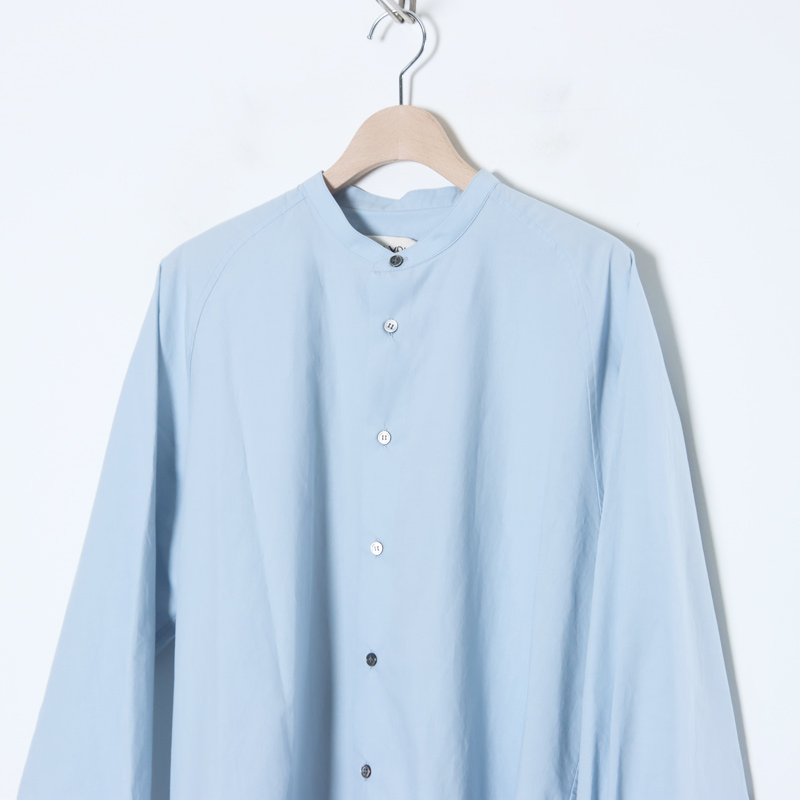 POLYPLOID (ポリプロイド) RAGLAN STAND COLLAR SHIRT C / ラグランスタンドカラーシャツ