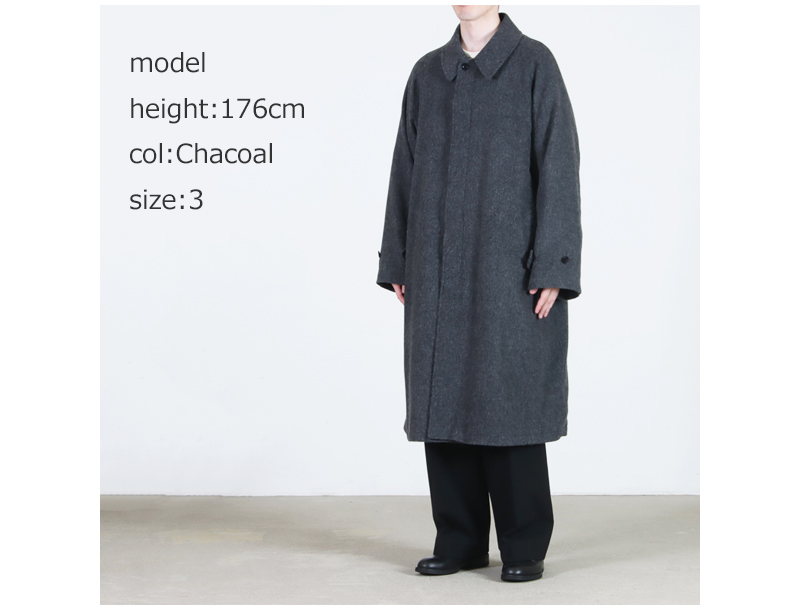 POLYPLOID(ݥץ) LONG COAT C