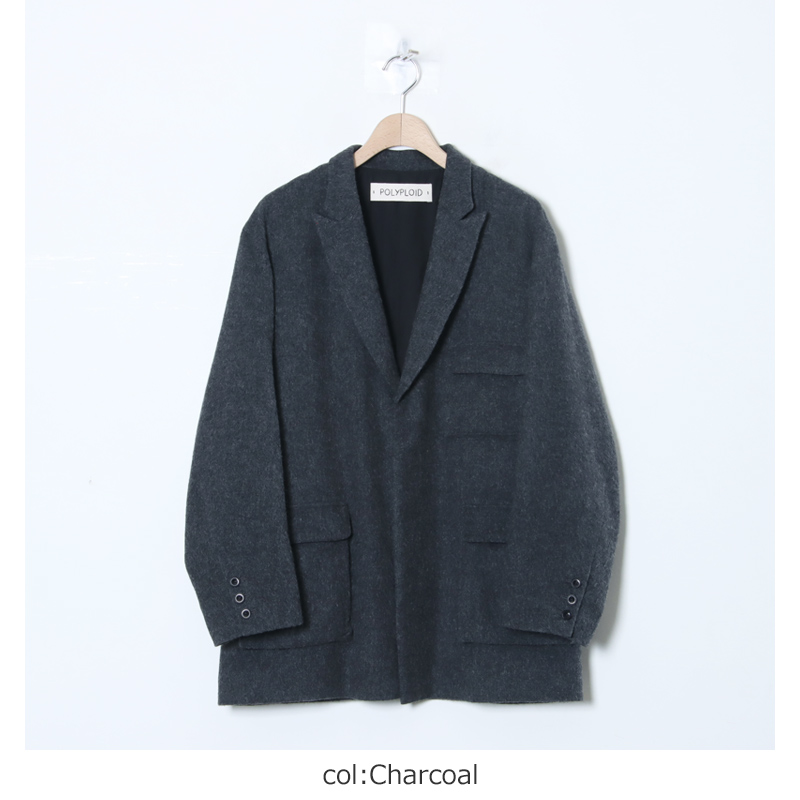 POLYPLOID(ݥץ) LONG JACKET C
