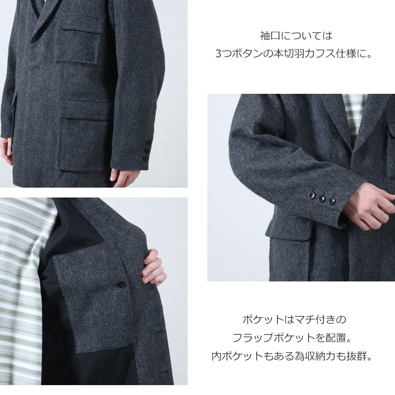 POLYPLOID(ݥץ) LONG JACKET C