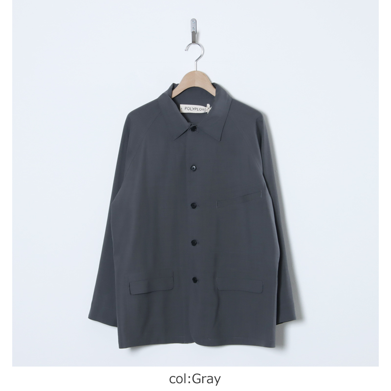 POLYPLOID(ݥץ) COVERALL JACKET C