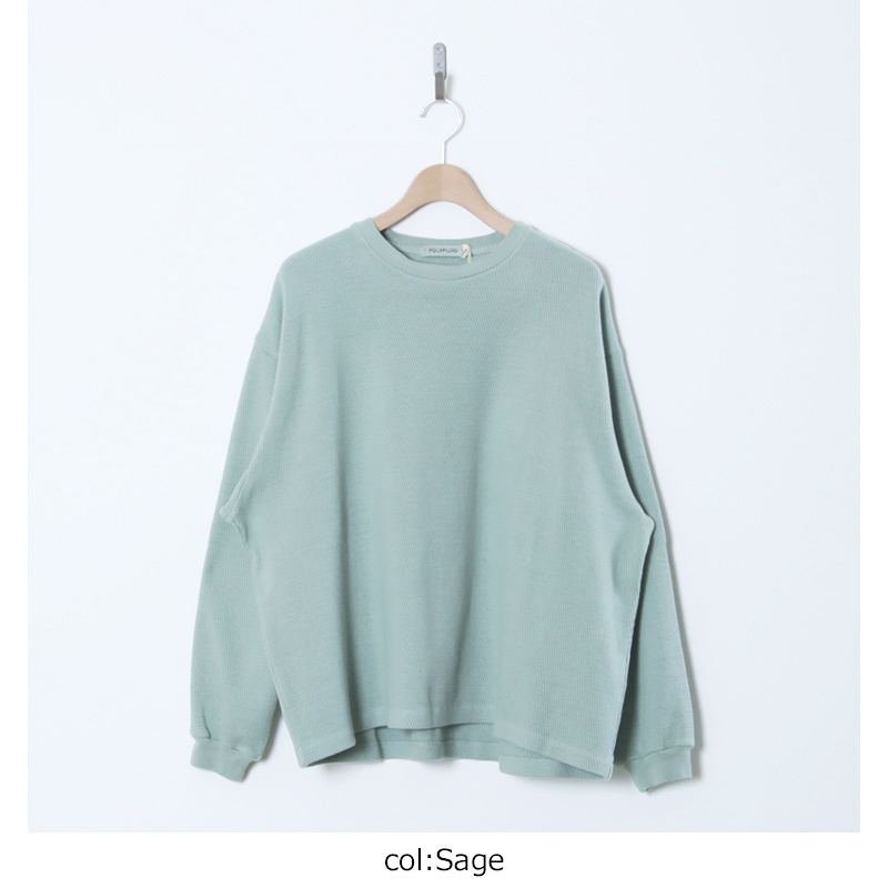 POLYPLOID(�ݥ�ץ�����) OVERSIZE LONGSLEEVE C