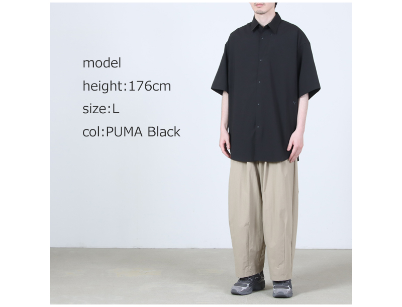 PUMA(�ס���) OVERSIZED SS SHIRT
