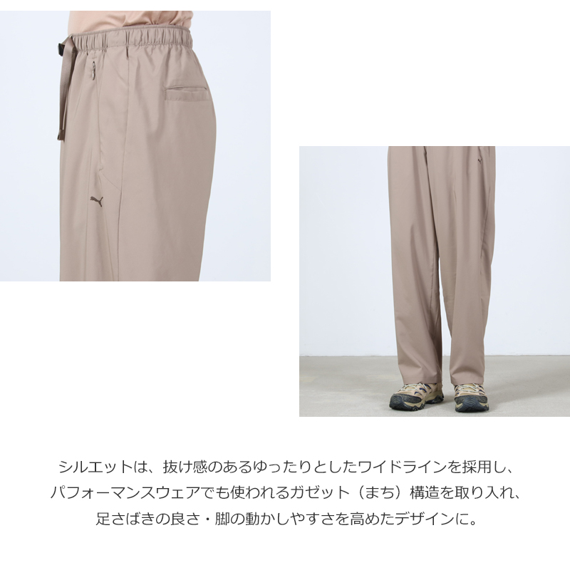 PUMA(�ס���) WEBBING PANTS